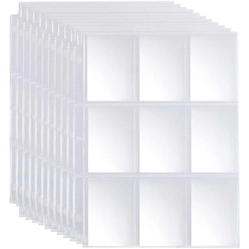 Card Penny Sleeve - 50 шт., 9 карманов, рукава для
