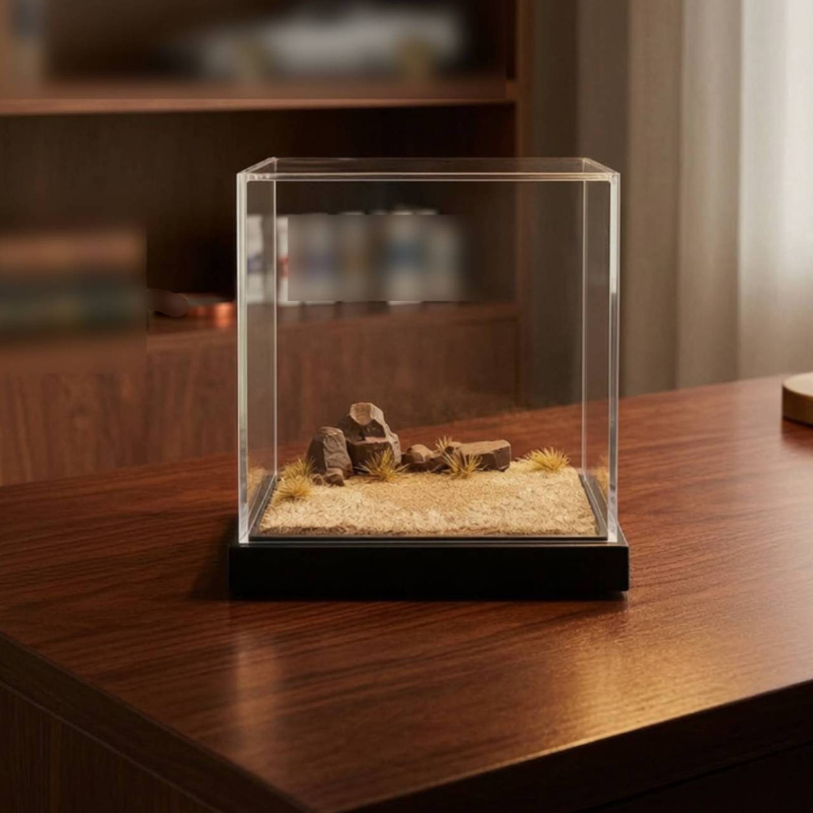 Прозрачная витрина для миниатю – обзор и цена Display Case Acrylic