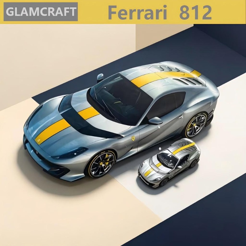 GLAMCRAFT 1/64 812 Полностью о – обзор и цена Die Cast Car 1 64
